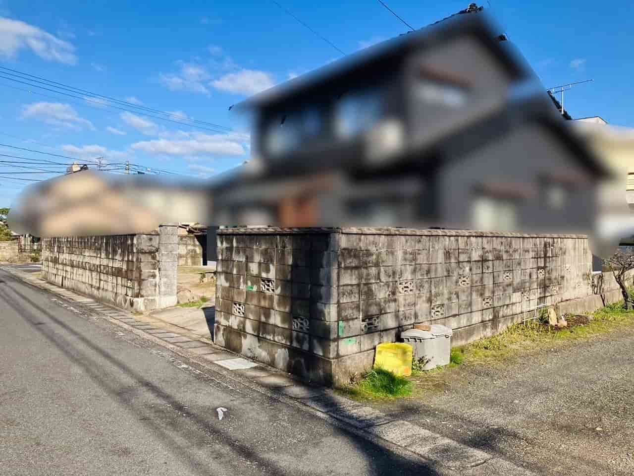 【島根県出雲市のⅠ様】外構解体